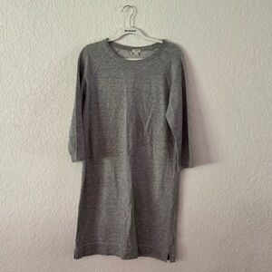 Gray mini dress